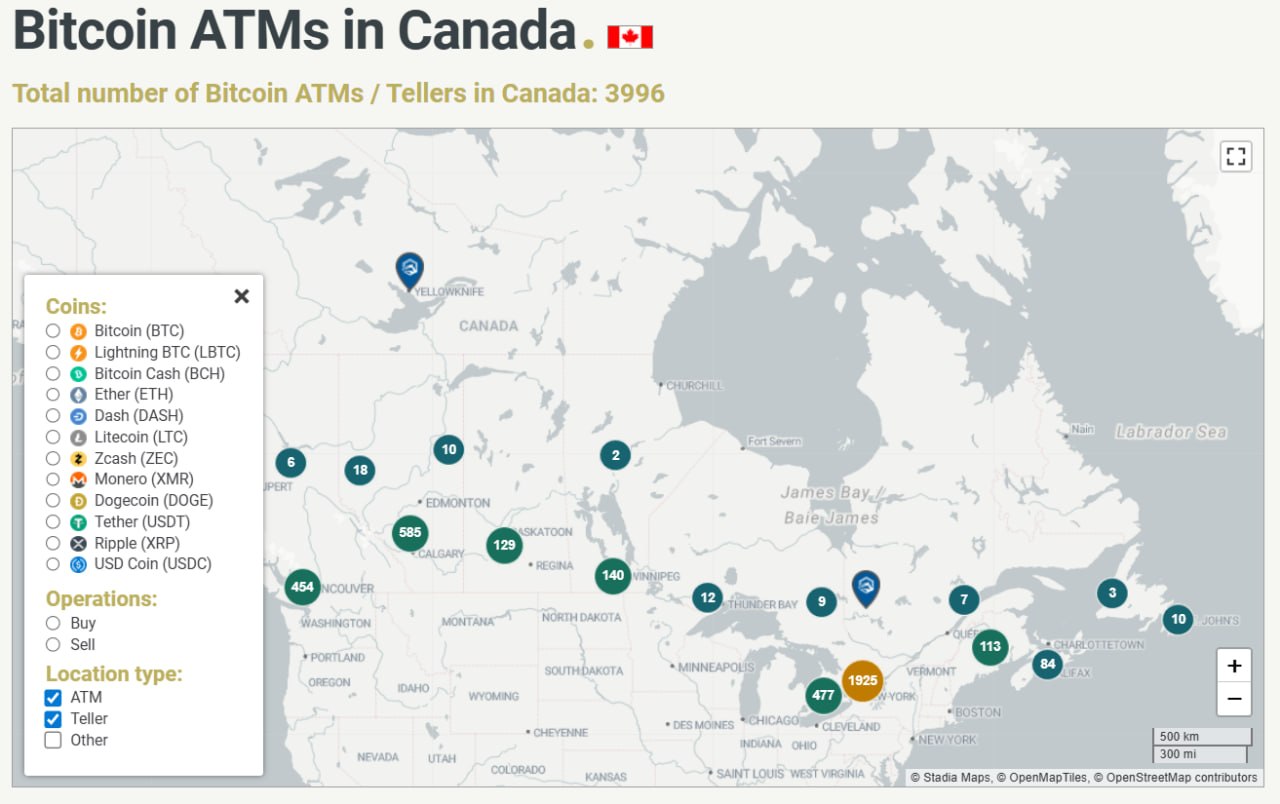 Canada Intends to Ban Crypto ATMs Due to Rising Fraud