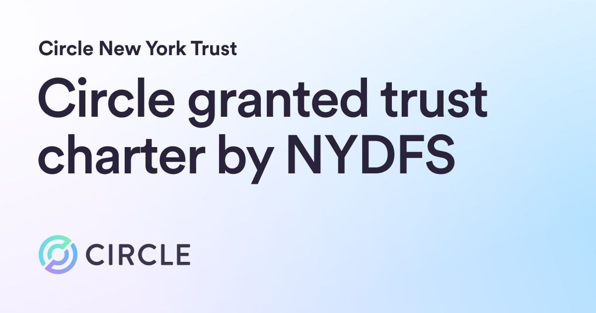 Circle receives a banking license in New York through a subsidiary